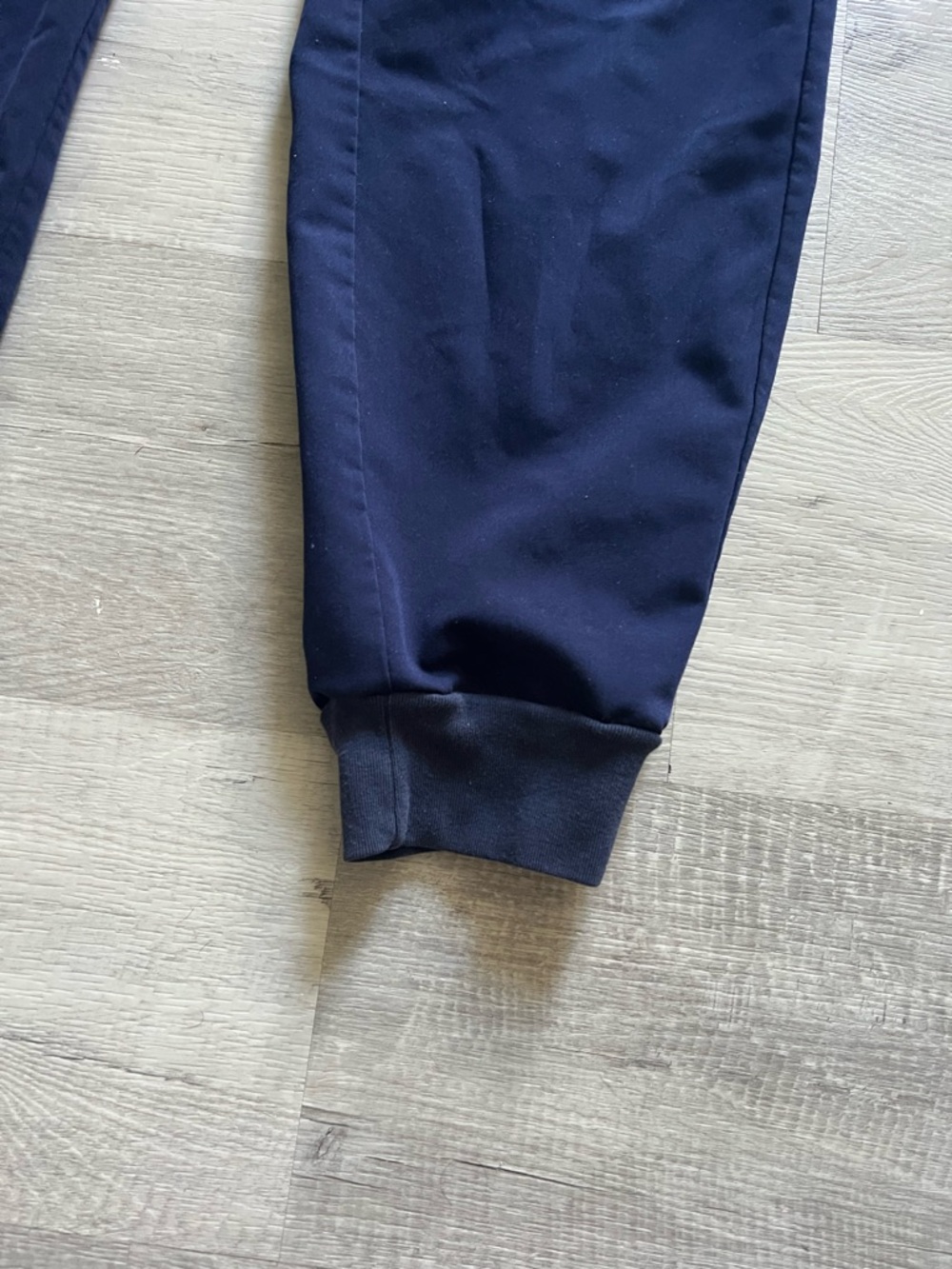 Figs Navy Drawstring Joggers Scrub Pants - Picture 2 of 5